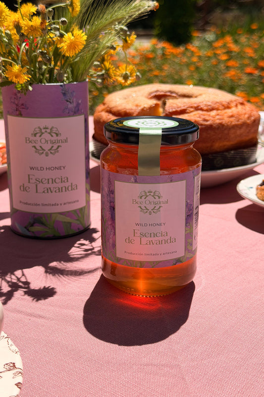 Miel Esencia de Lavanda - 500g . Miel gourmet floral y aromática