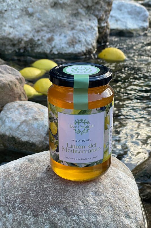 Miel Limón del Mediterráneo - 500g . Miel gourmet cítrica